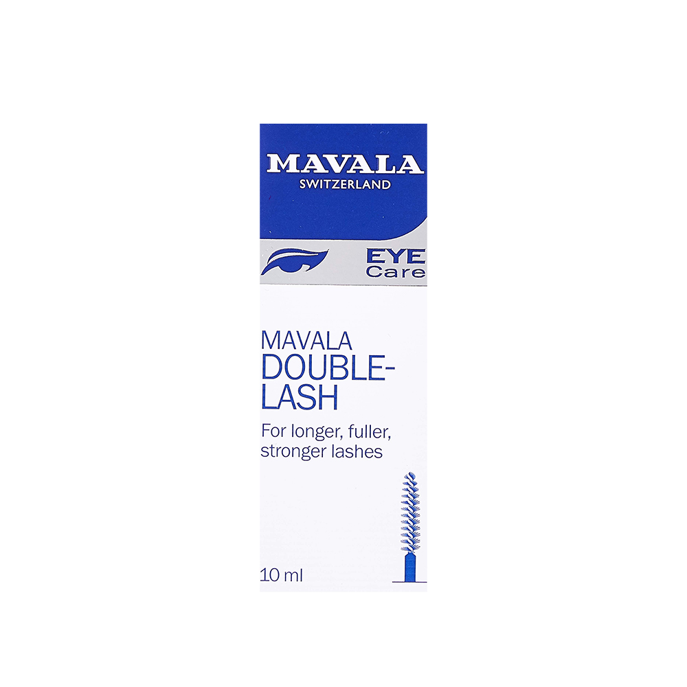 تقویت کننده و ضخیم کننده و رشد دهنده مژه ماوالا mavala switzerland eye care mavala double-lash for longer fuller stronger lashes