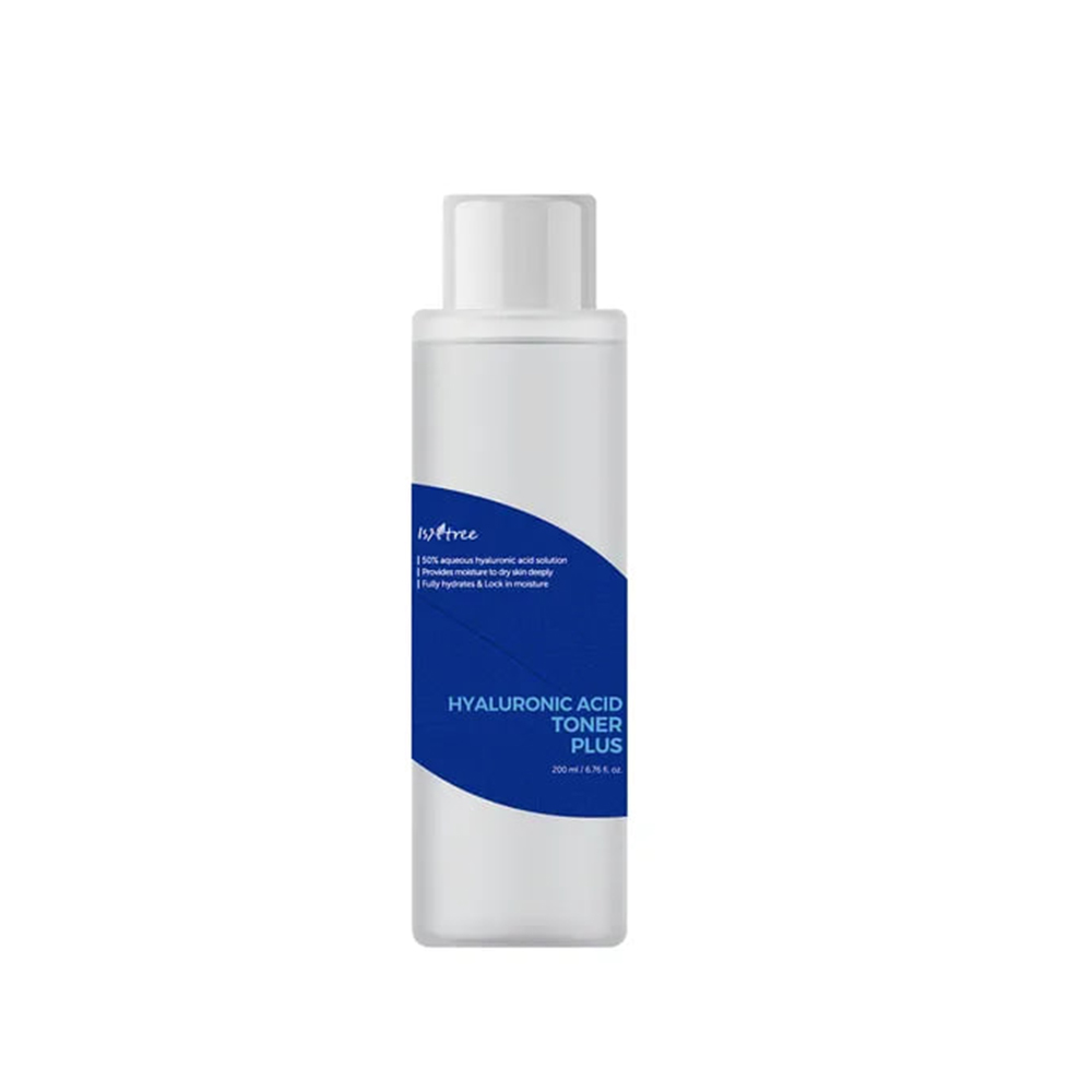 تونر آبرسان و مرطوب کننده پوست ایزنتری Isntree Hyaluronic Acid Toner Plus Gesichtswasser mit Hyaluronsäure